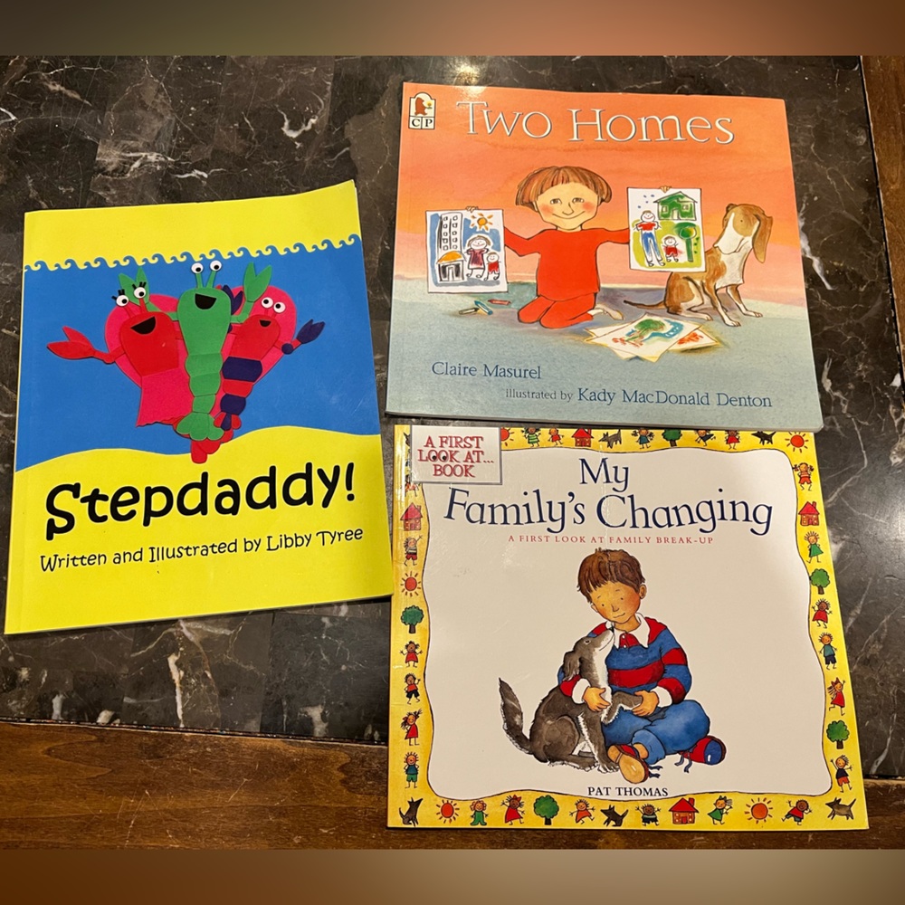 Set of 3 books (split homes)